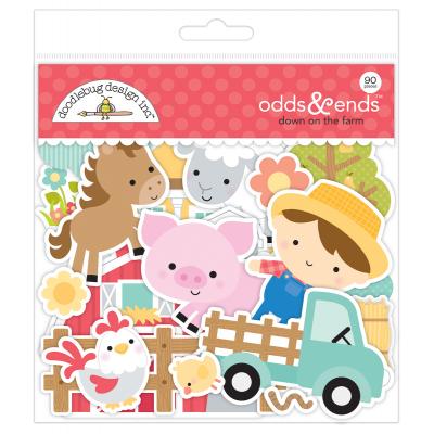 Doodlebug Down on the Farm Die Cuts - Odds & Ends